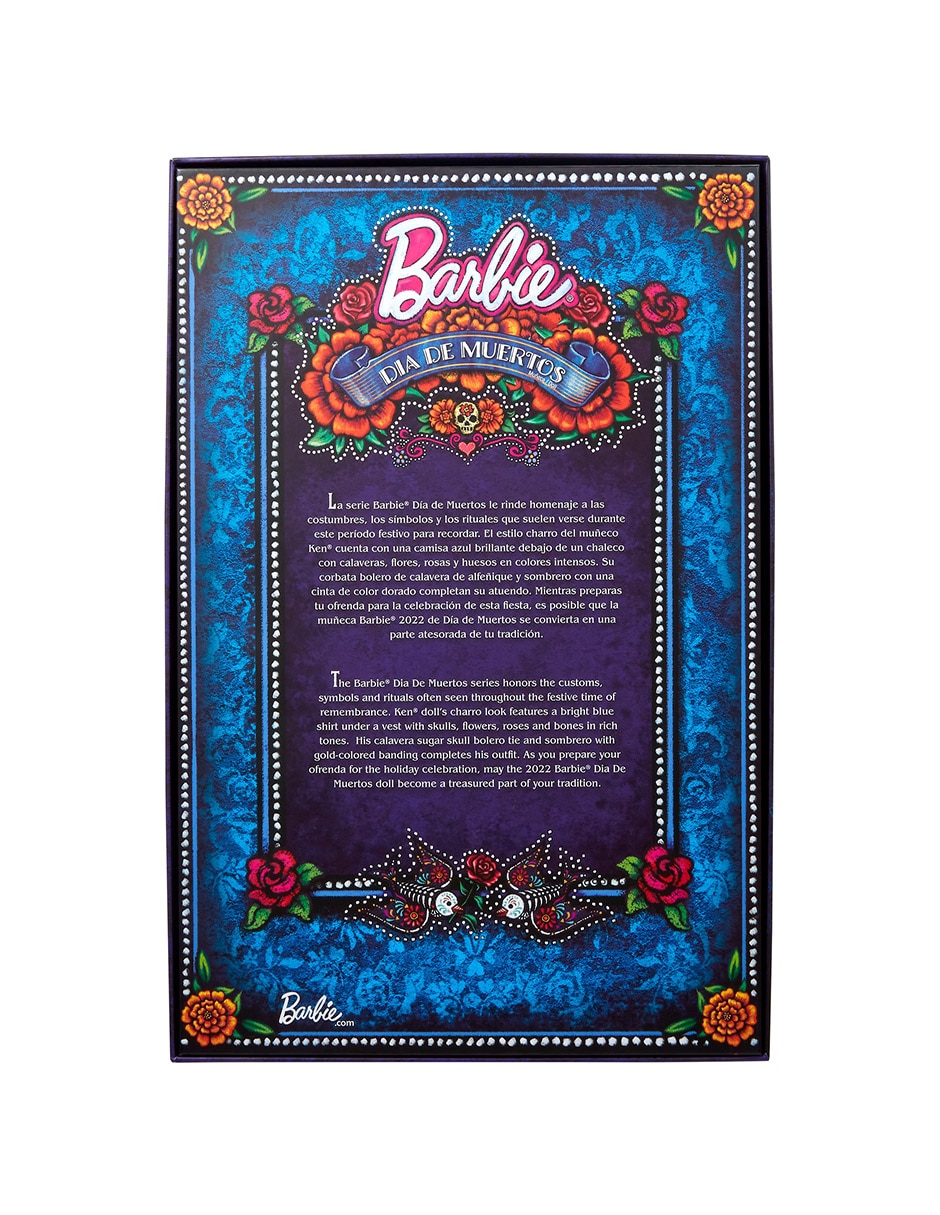 Muñeca Barbie Día de Muertos 10