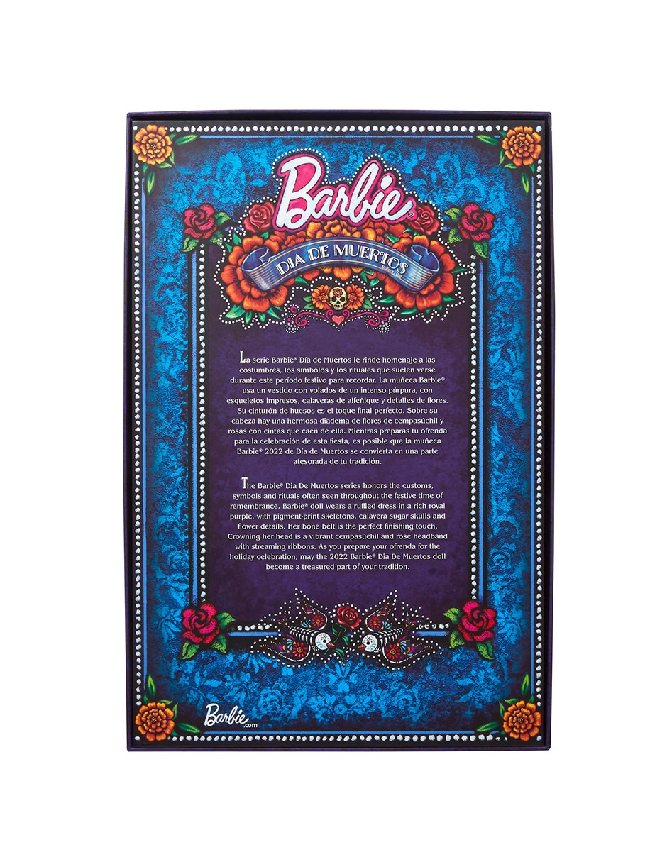 Planta de semillero borracho materno Muñeca Barbie Día de muertos 4 | Liverpool.com.mx