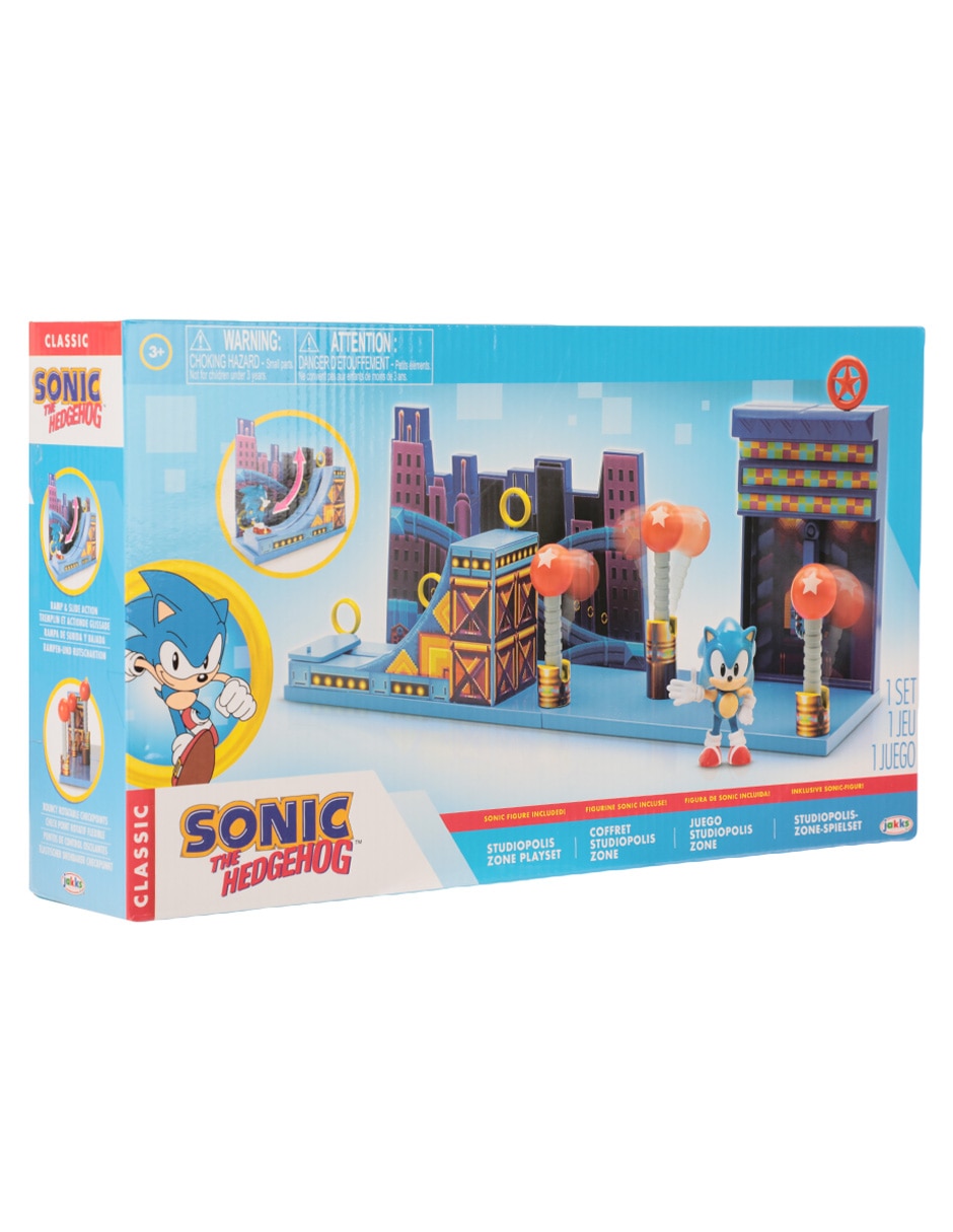 JAKKS Pacific LTD Pack 5 Cifras Sonic 6CM : : Juguetes y Juegos