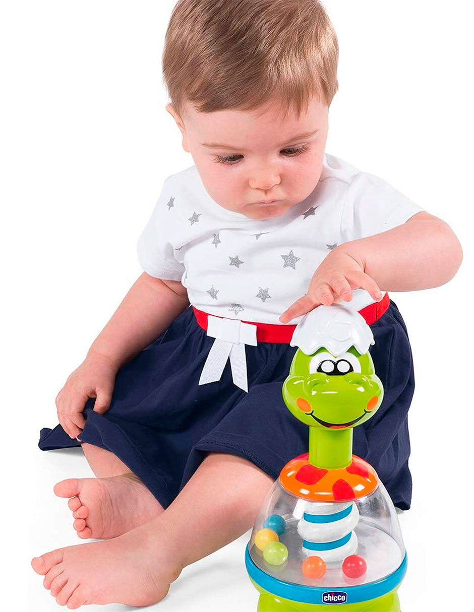 Spin Dino Baby Senses juego didáctico infantil unisex 7
