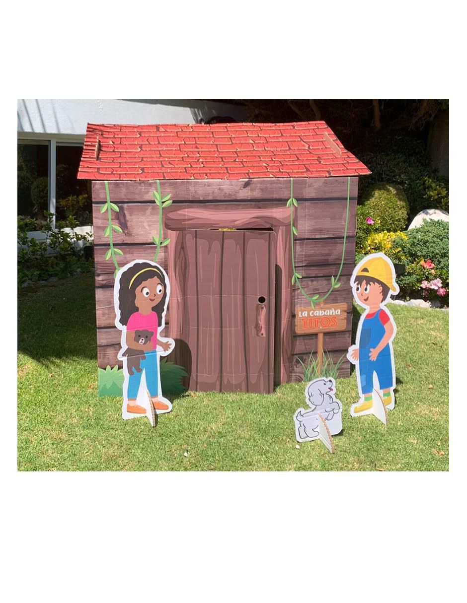 Cabaña de carton 2