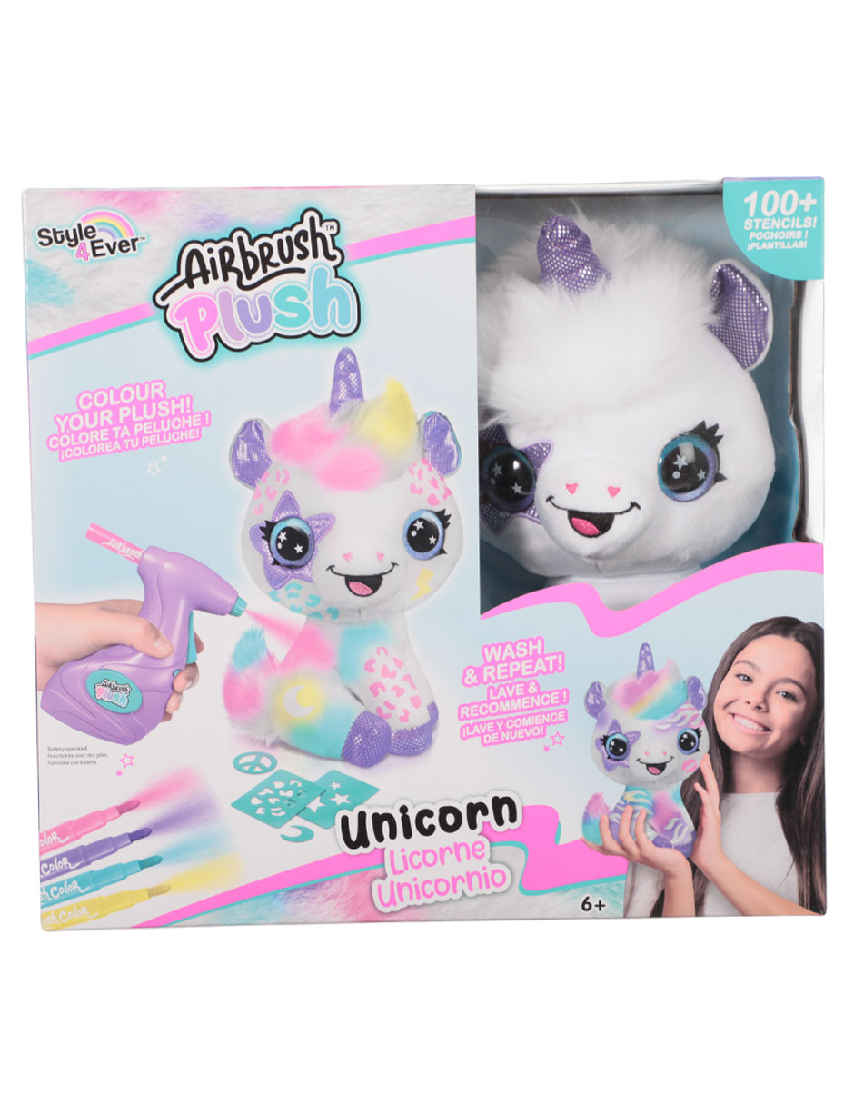 Airbrush Plush Unicorn