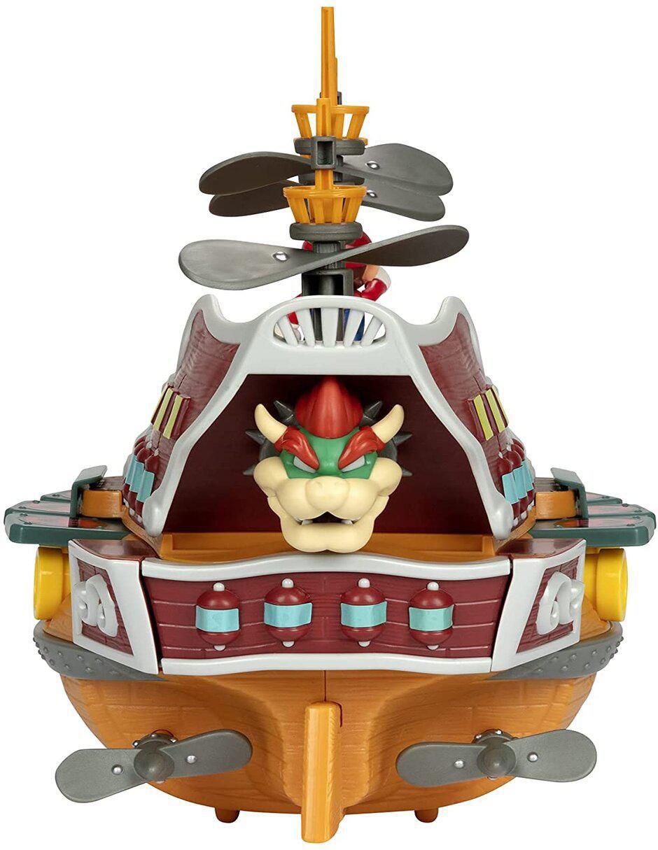 Barco juguete barco super mario bowser airship con sonido Super Mario Bros 4