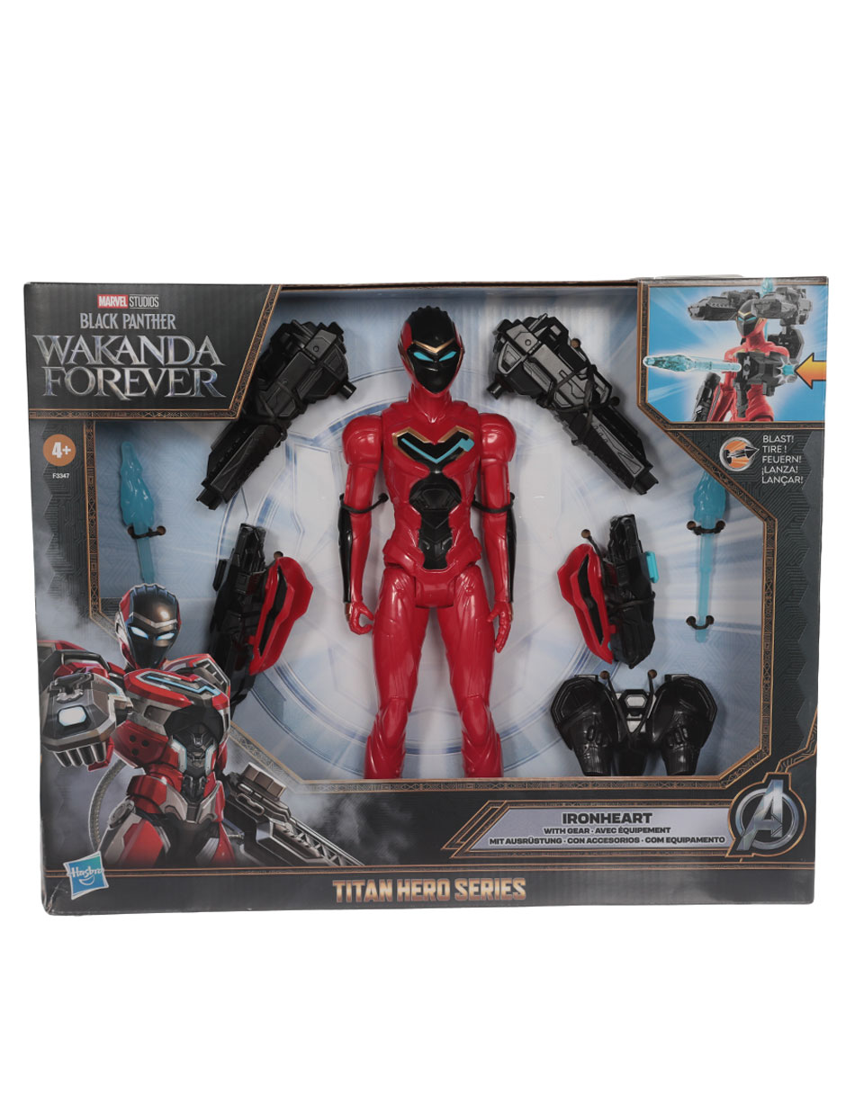 Figura de acción : Black Panther Ironheart titan hero Marvel