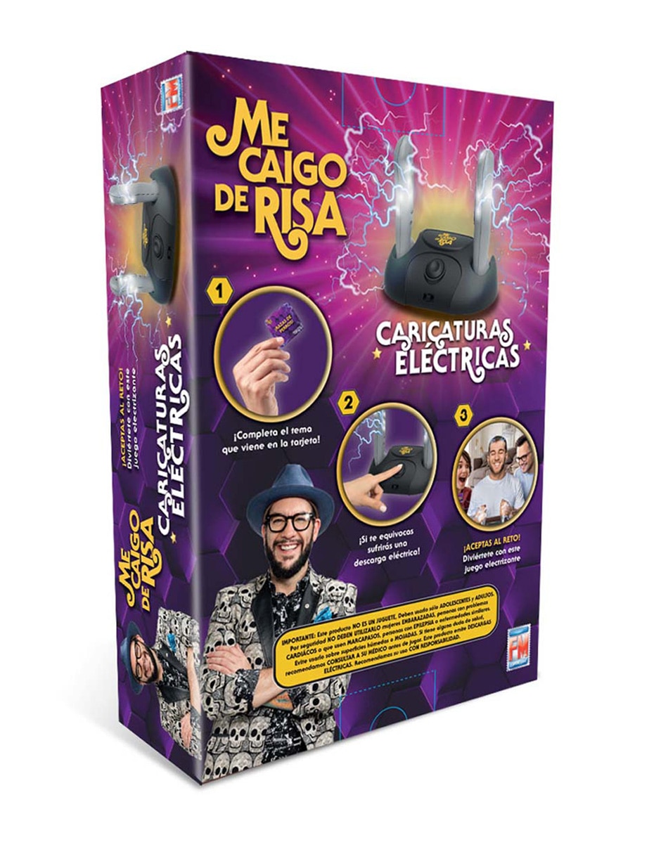 Caricaturas eléctricas juegos de mesa 3