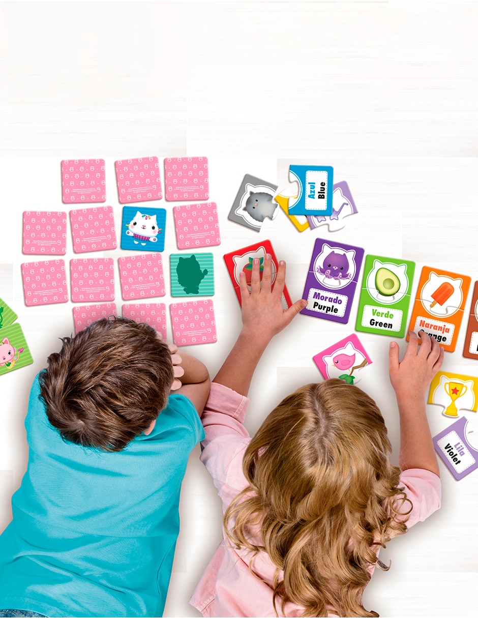 Juegos Educativos 2 en 1 Gabby's Dollhouse 3