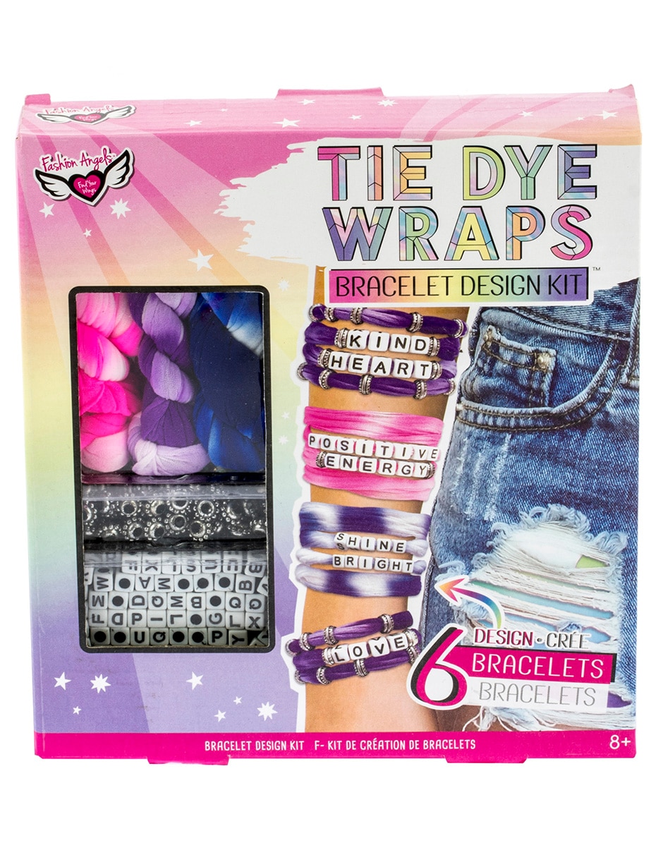 Set de creación de pulseras Tie Dye Wraps