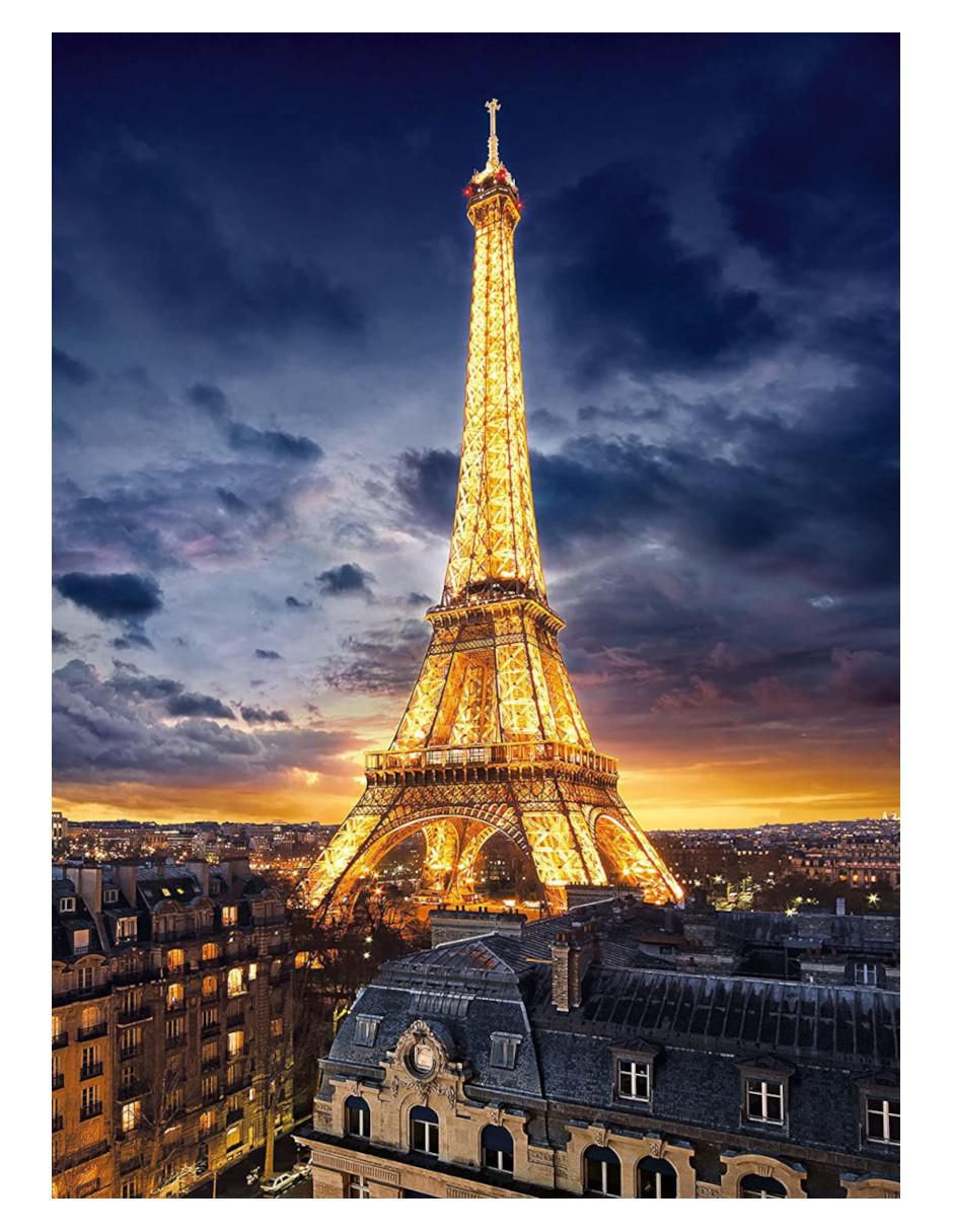 Rompecabezas Torre Eiffel, París 1000 piezas 2