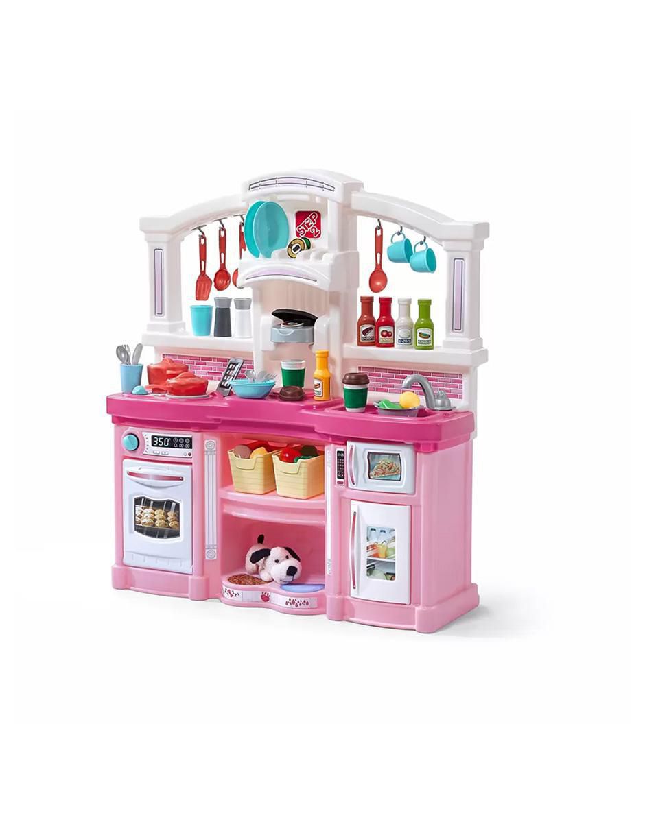 Gourmet Kitchen Cocinita Step Rosa Step2 Great Gourmet Soft Pink