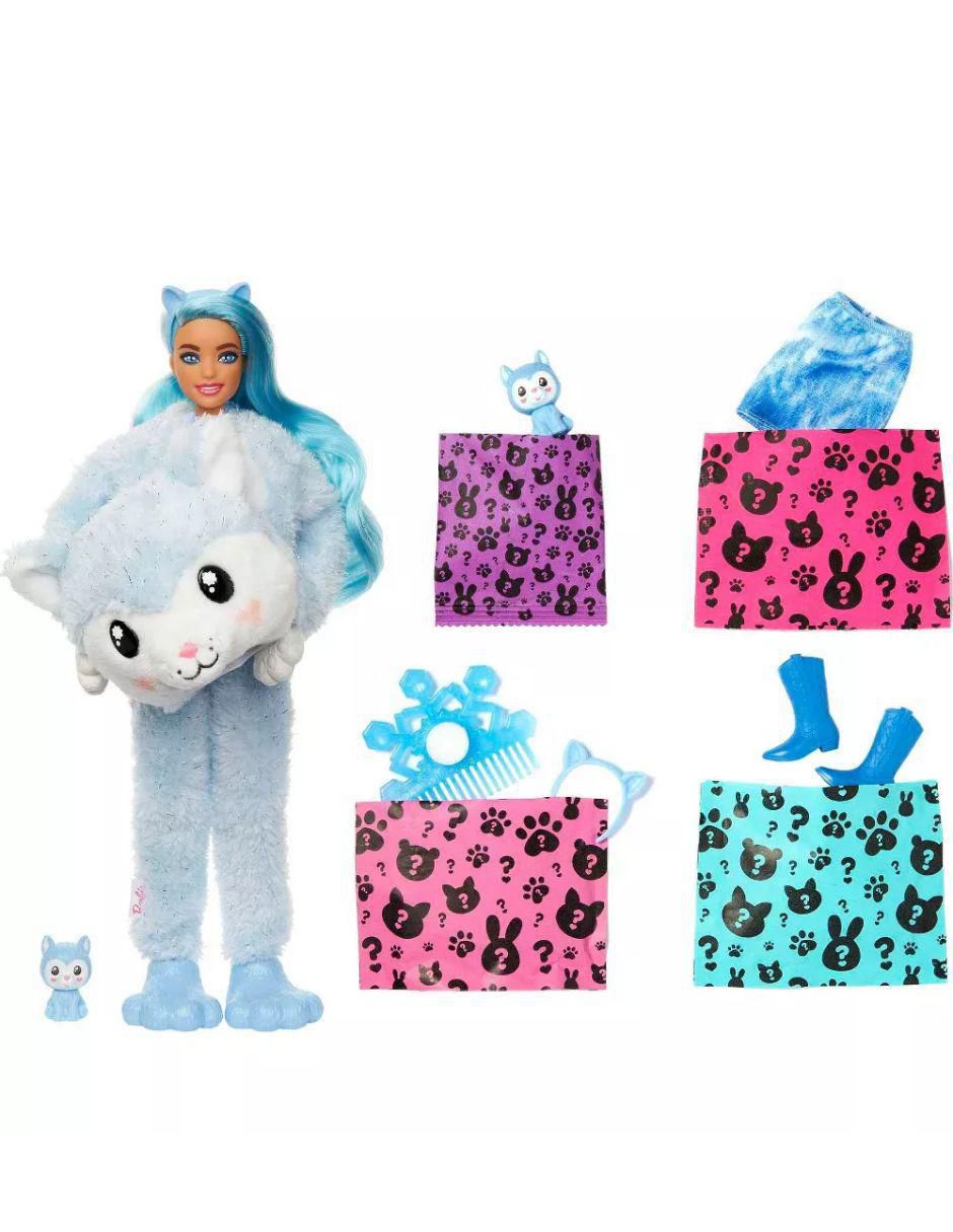 Muñeca Husky Mattel Cutie Reveal 4