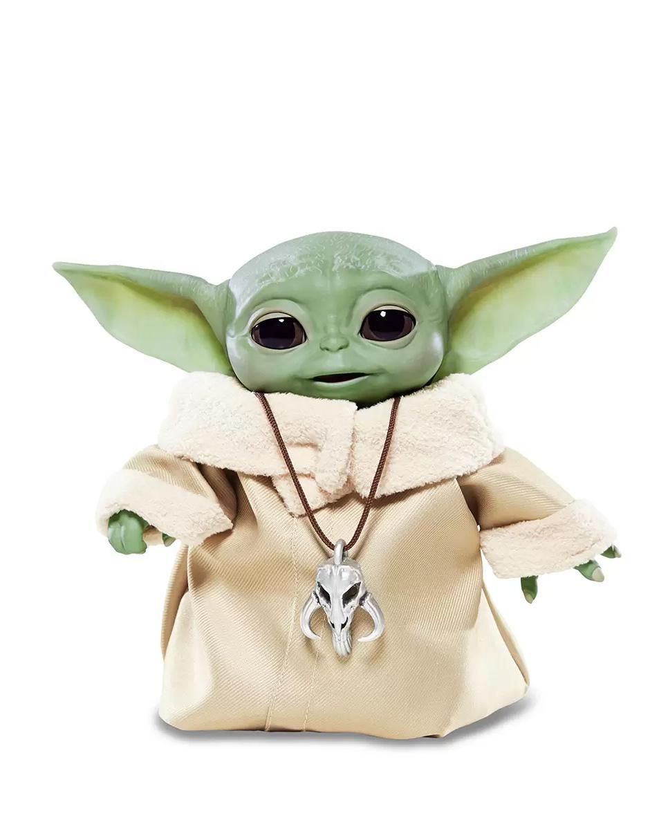 Mattel Star Wars Baby Yoda Peluche Con Sonido Y Movimiento