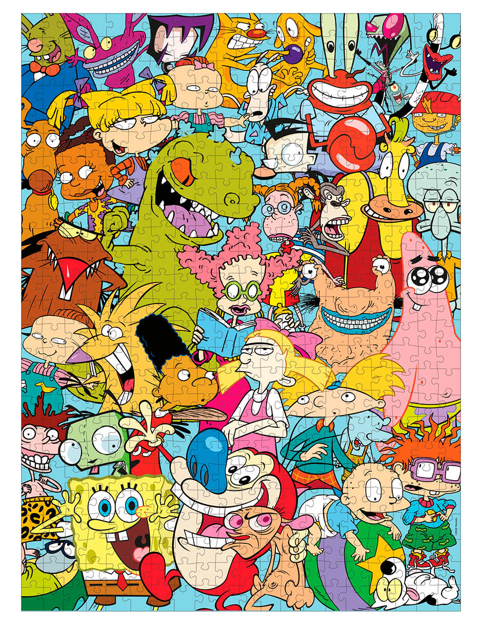 Rompecabezas Nickelodeon 500 piezas 4