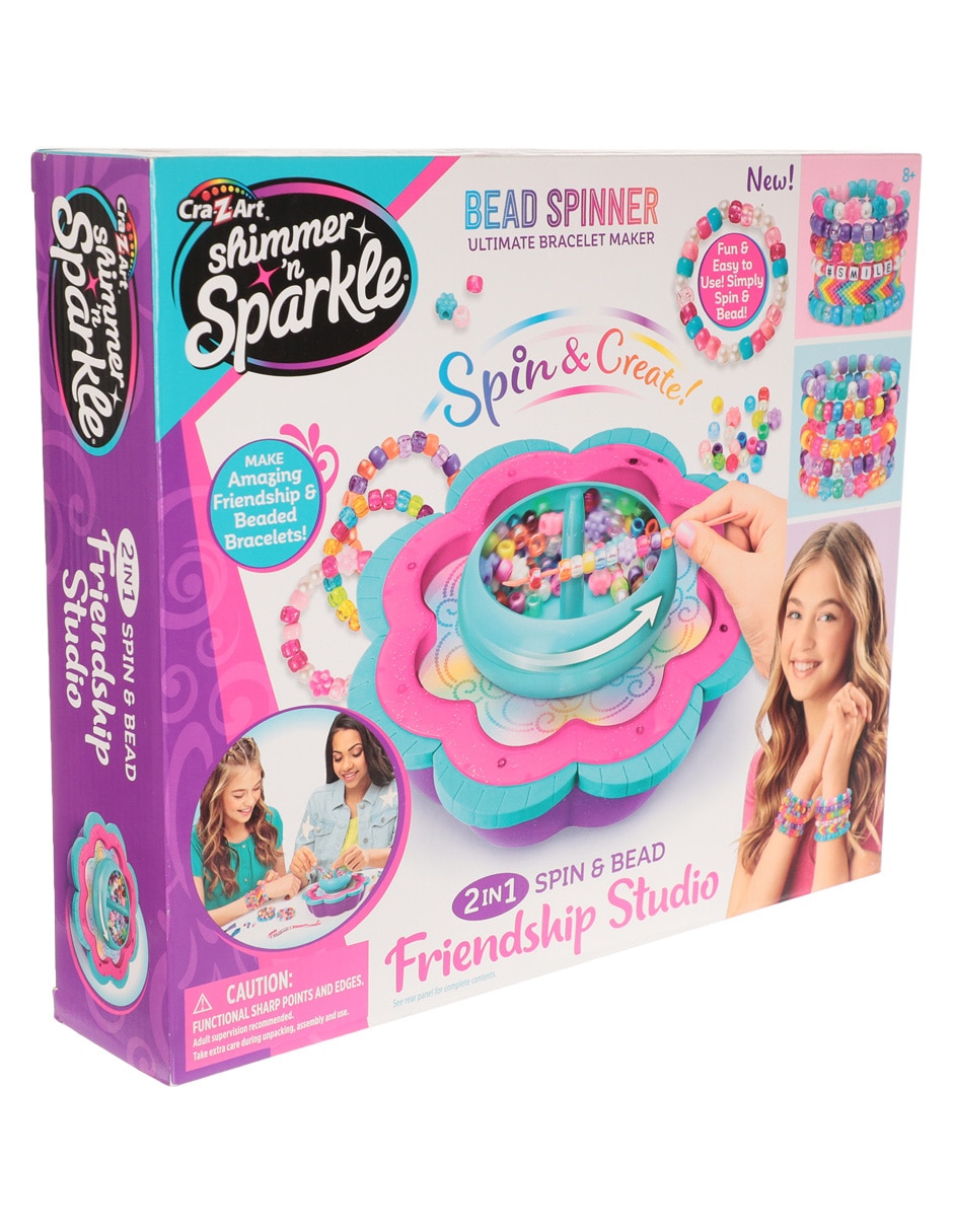 Estudio de la amistad 2 en 1 Spin & Bead Shimmer & Sparkle 3