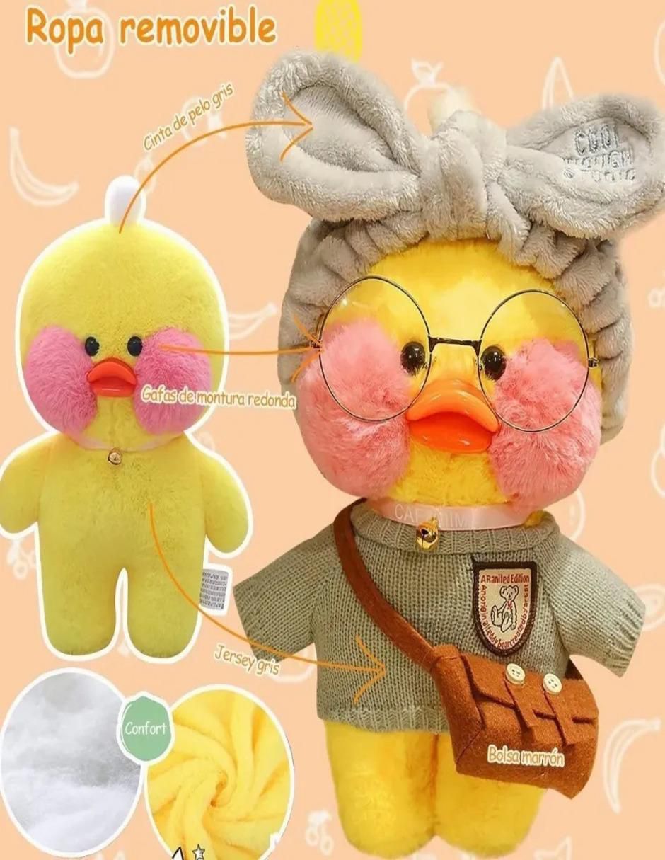Peluche Patito de 30 cm 3