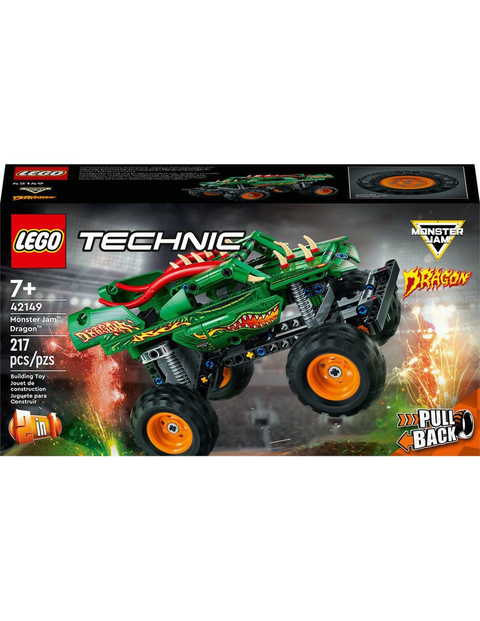 Lego Technic Monster jam dragon 42149 2