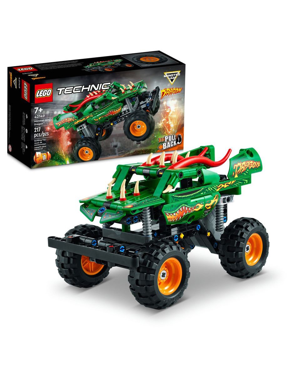 Lego Technic Monster jam dragon 42149 3