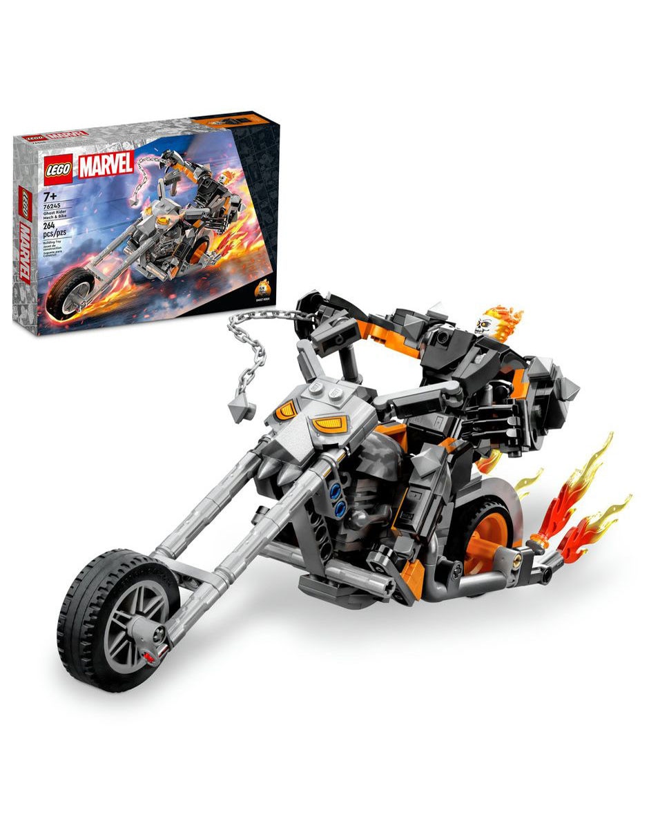 Figura armable Lego Marvel Armadura de Rocket de Avengers con 98 piezas