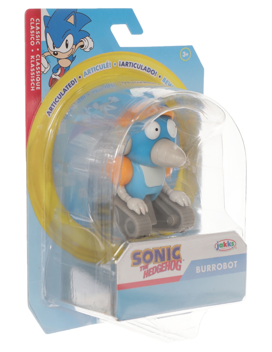 Boneco Articulado Burrobot Jakks Original Novo Sonic Sega