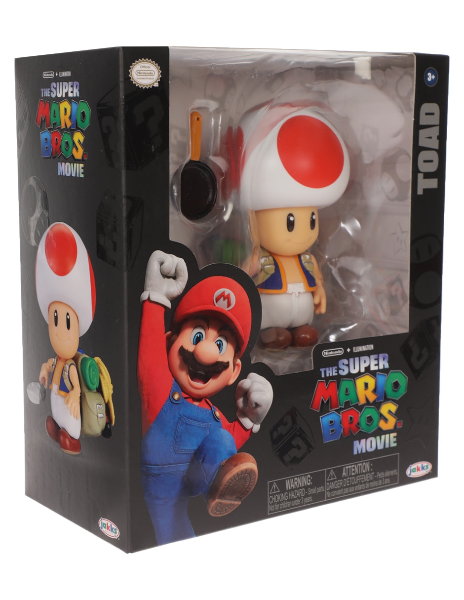 The Super Mario Bros. Movie Action Figura Toad 13 Cm Jakks Pacific - Jakks  Pacific - TV & Movies - Giocattoli