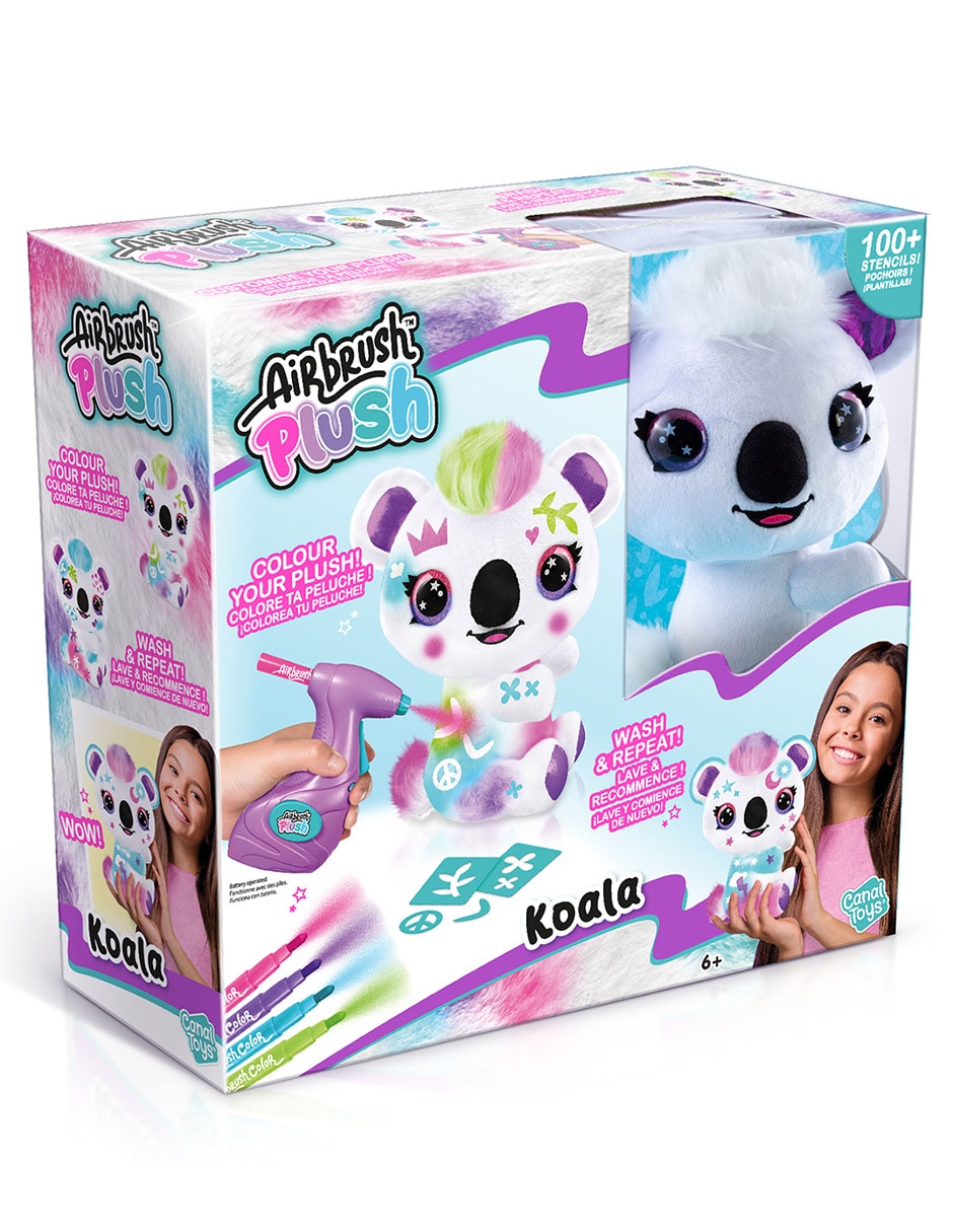 Koala Airbrush Plush juego arte y manualidades infantil unisex 2