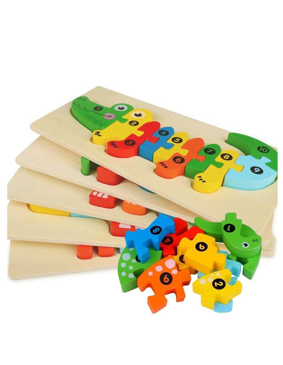 Rompecabezas Didáctico De Animales juego didáctico infantil unisex