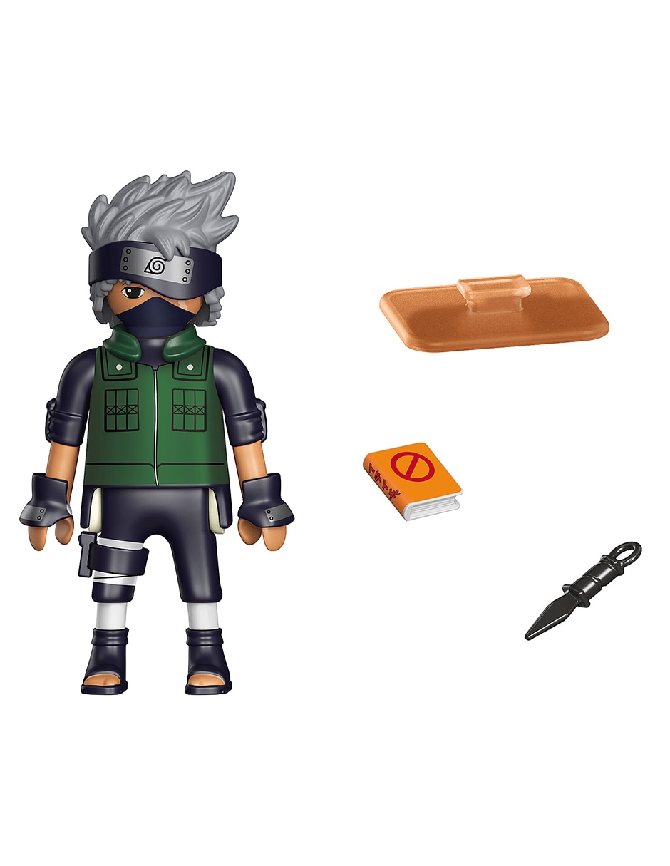 Set construcción Kakashi de Naruto con 11 piezas