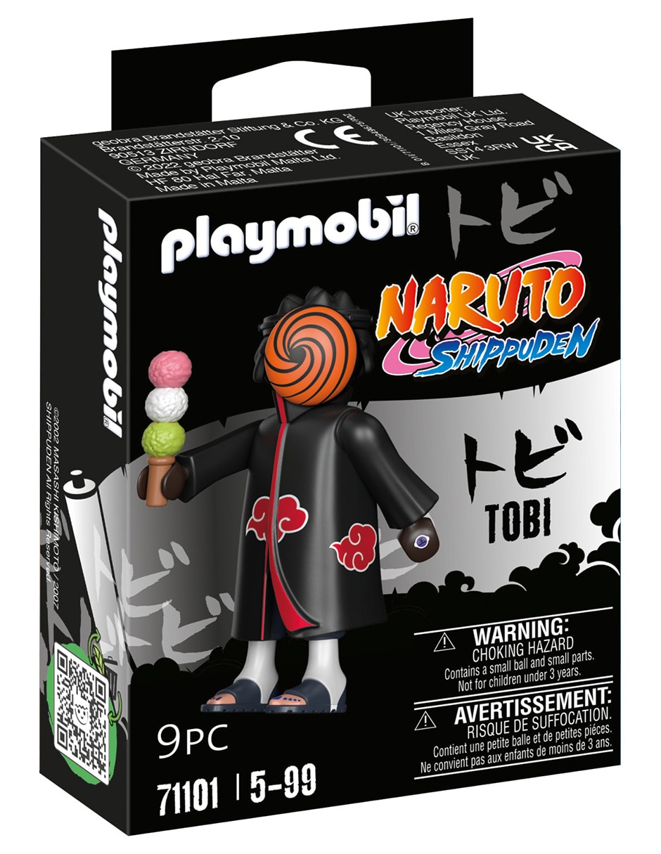 Figura Tobi de Naruto Shippuden con 9 piezas 3