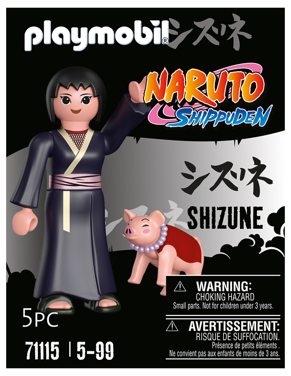 Figura Shizune de Naruto Shippuden con 5 piezas 2