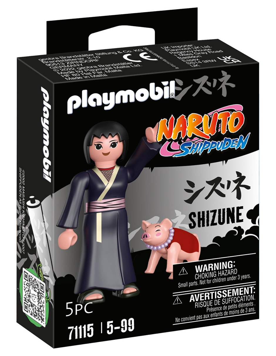 Figura Shizune de Naruto Shippuden con 5 piezas 3