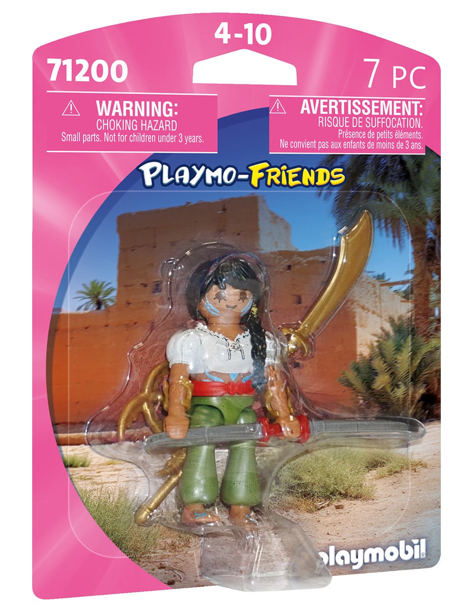 Figura de cosntrucción Luchadora de Playmo-Friends con 7 piezas 3