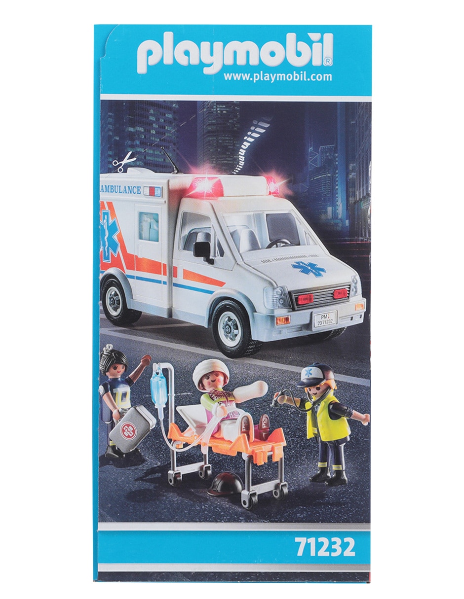 Set de construcción Ambulancia de City action con 63 piezas 3