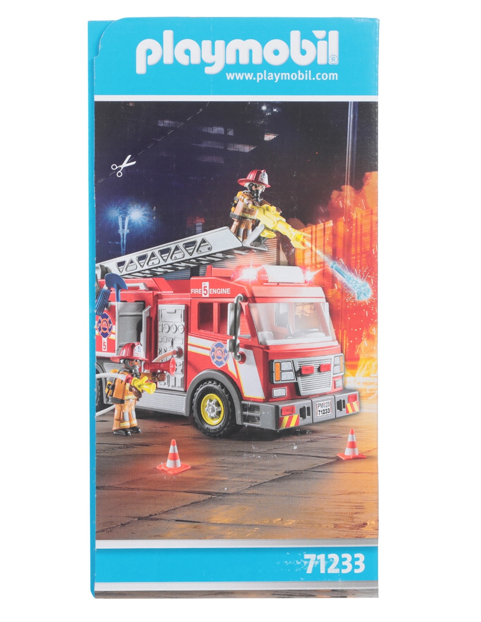 Set de construcción Camión de bomberos de City action con 86 piezas 3