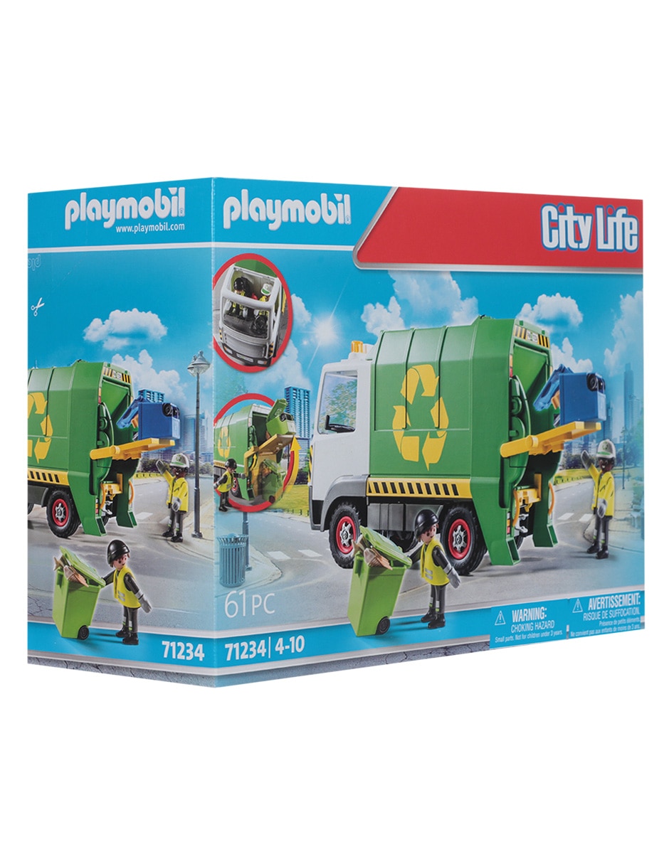 Set construcción Camión de reciclaje con 61 piezas 2