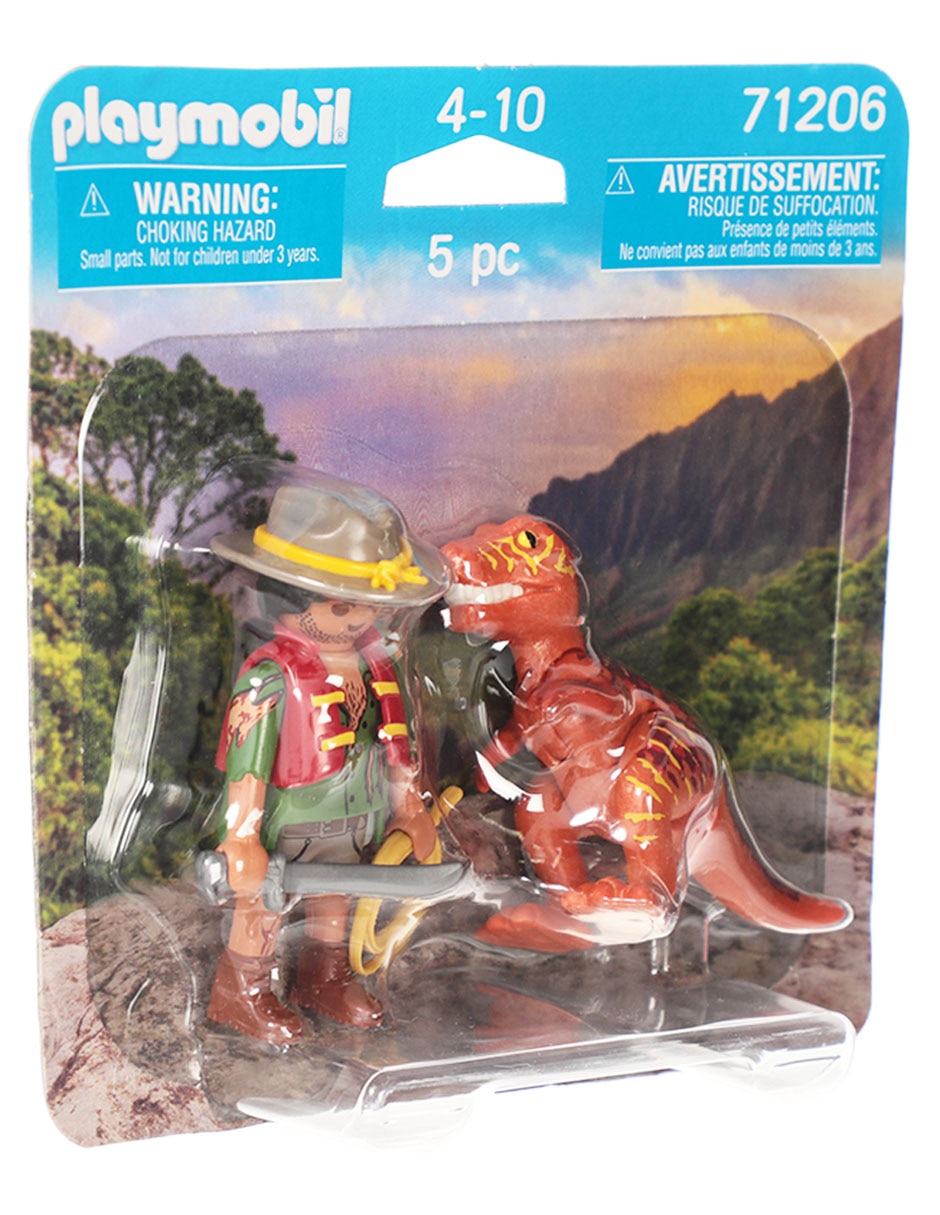 Set de construcción Pm aventurero con t-rex con 5 piezas 2