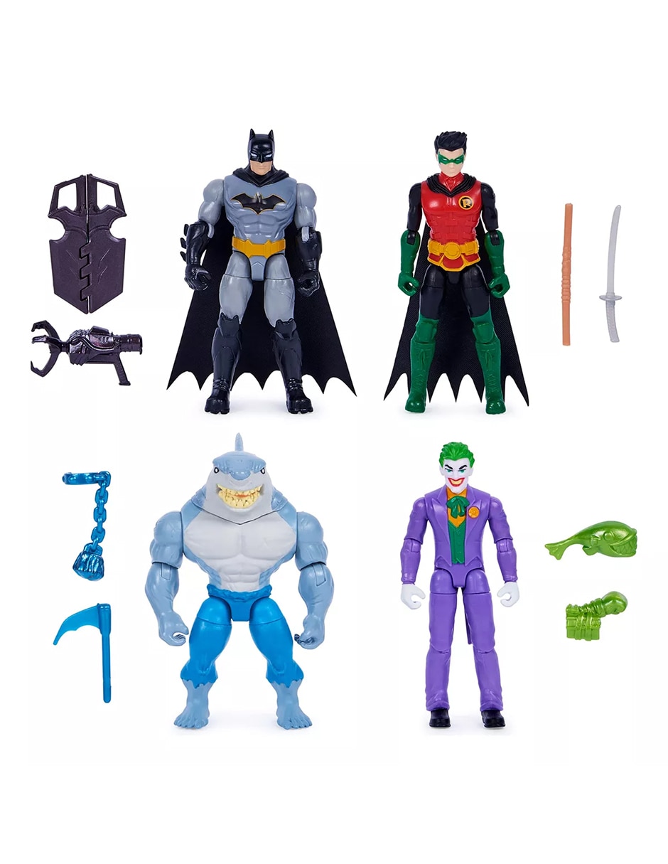 Set figura de acción Batman articulado DC 