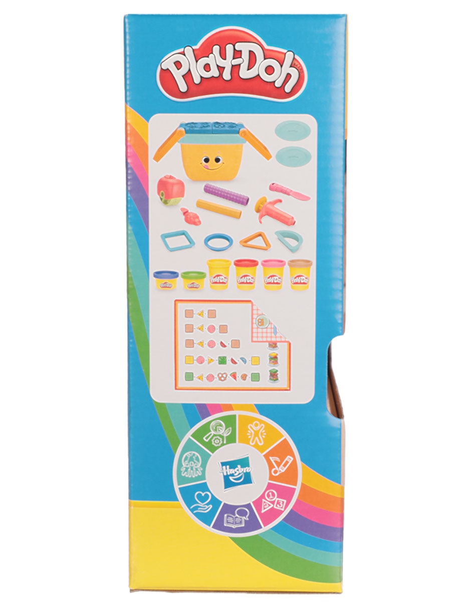 Kit inicial formas de Piquenique Hasbro Play-Doh 3