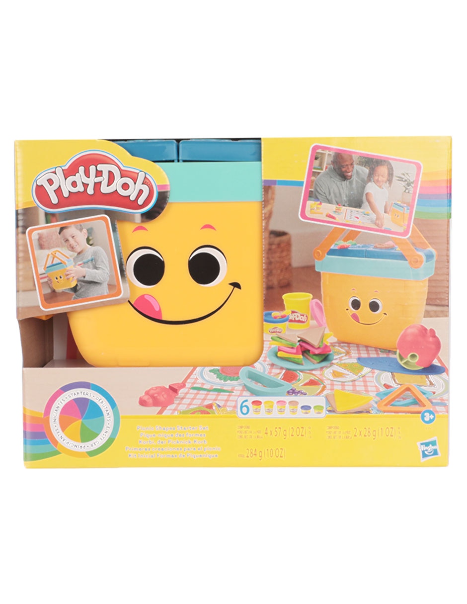 Kit inicial formas de Piquenique Hasbro Play-Doh 4
