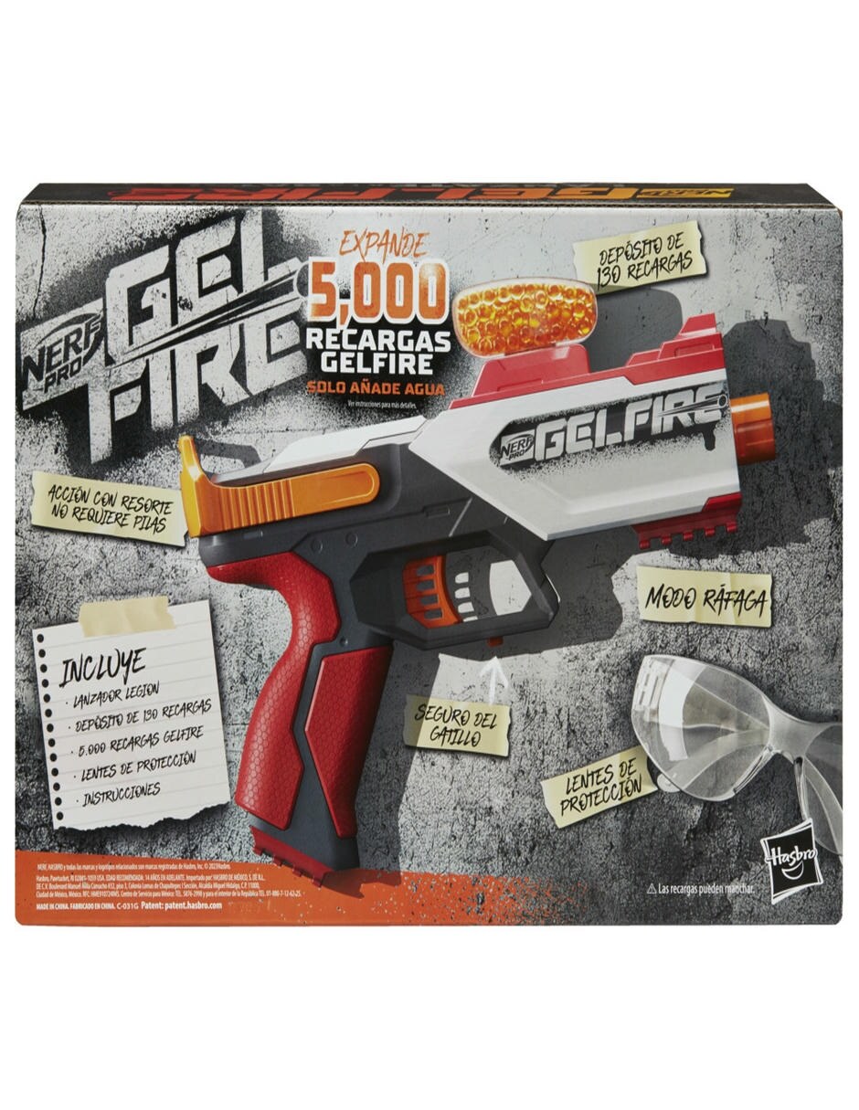Lanzador de hidrogel Gelfire Legion Pro Elfire 7