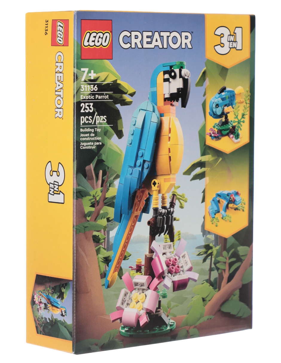 Lego Exotic parrot 3 in 1 31136 Creator 5