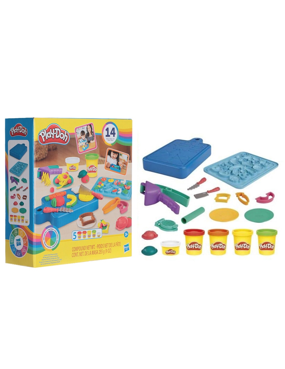 Pequeñas creaciones del pequeño chef Play Doh