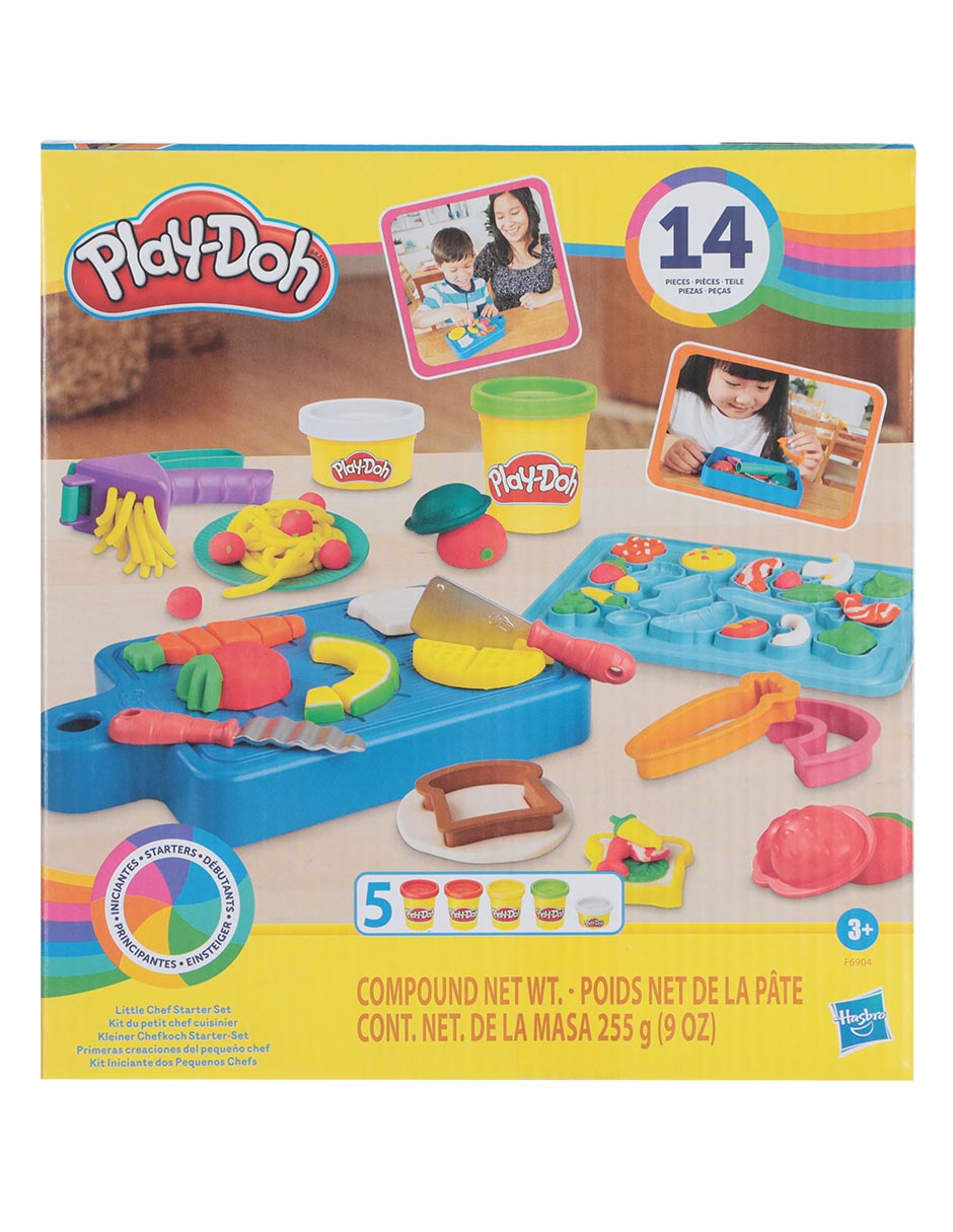 Pequeñas creaciones del pequeño chef Play Doh 4