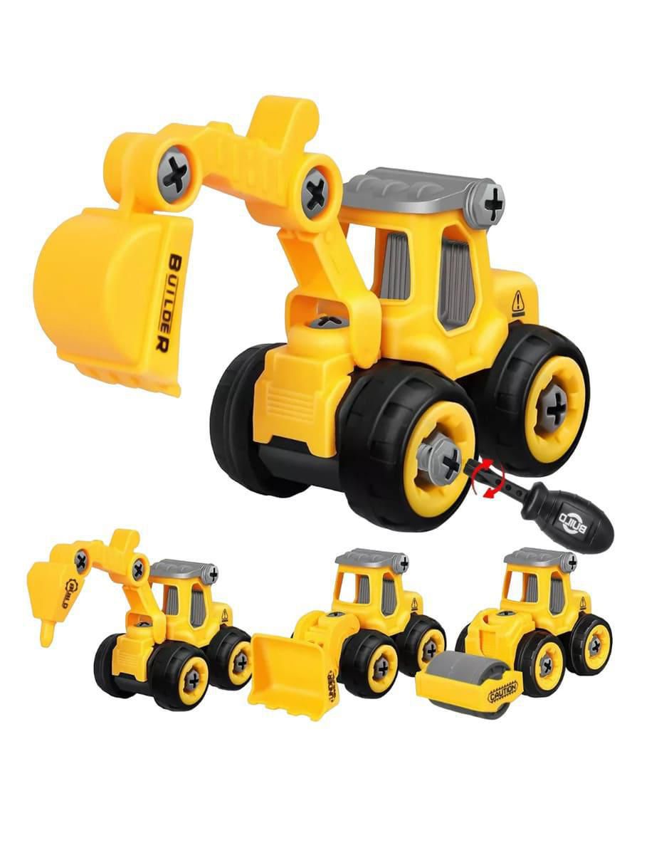 Excavadora auto de juguete 4