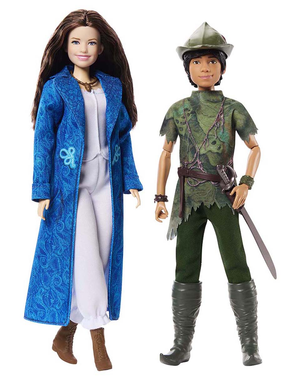 Set de muñeca Disney Mattel Peter Pan y Wendy