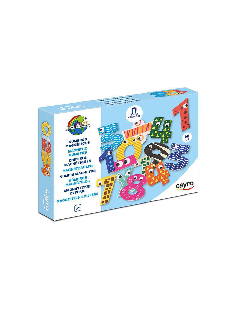 Numeros Magneticos 875C Multicolor Incluye 40 numeros y 20 Simbolos 2