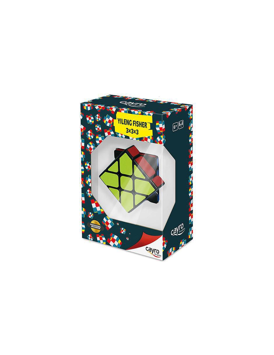 Cubo 3x3 Fisher Yj8318c Multicolor Clasico Con Ejes De Movimiento Profesional 2