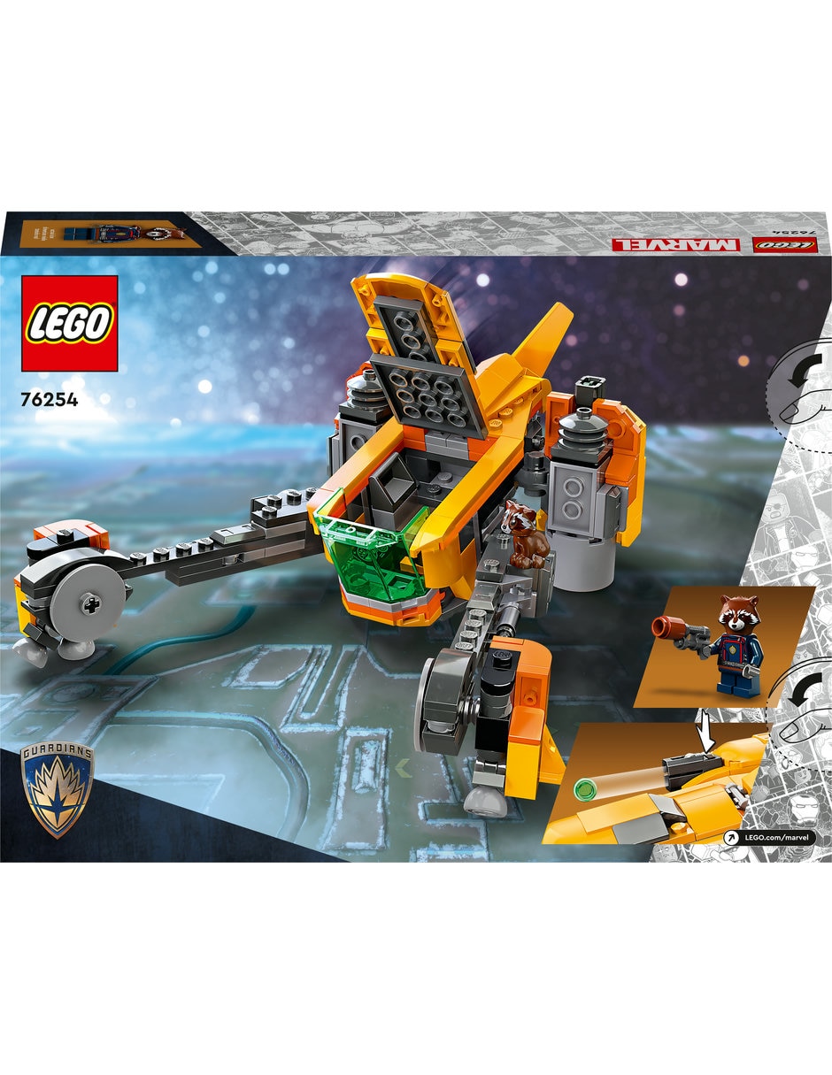 Set de construcción Lego Marvel Nueva Nave de los Guardianes de la Galaxia  con 1108 piezas