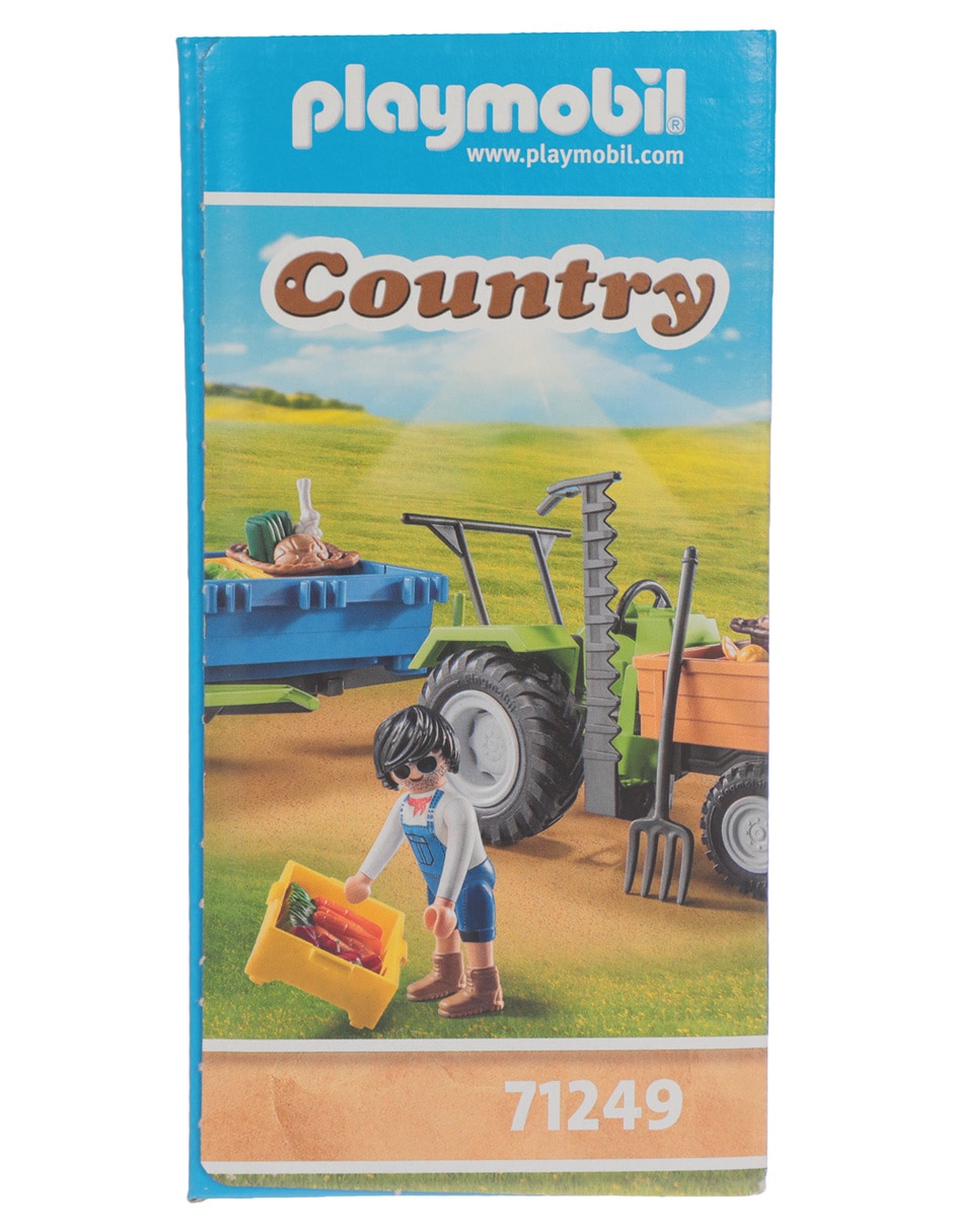 Country Tractor con remolque 3