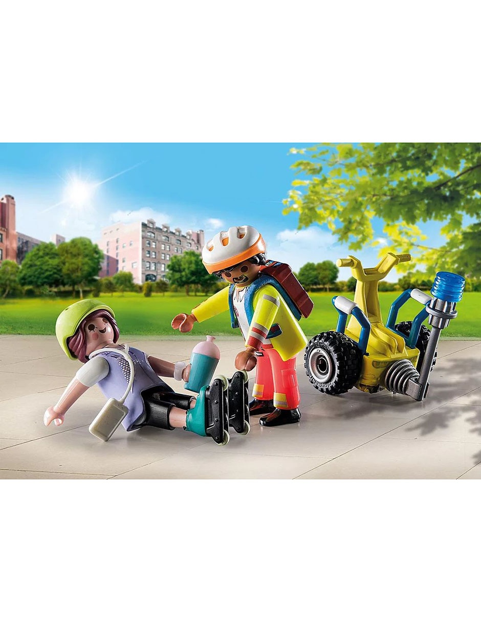 Starter Pack Rescate con Balance Racer 71257 City Life 2