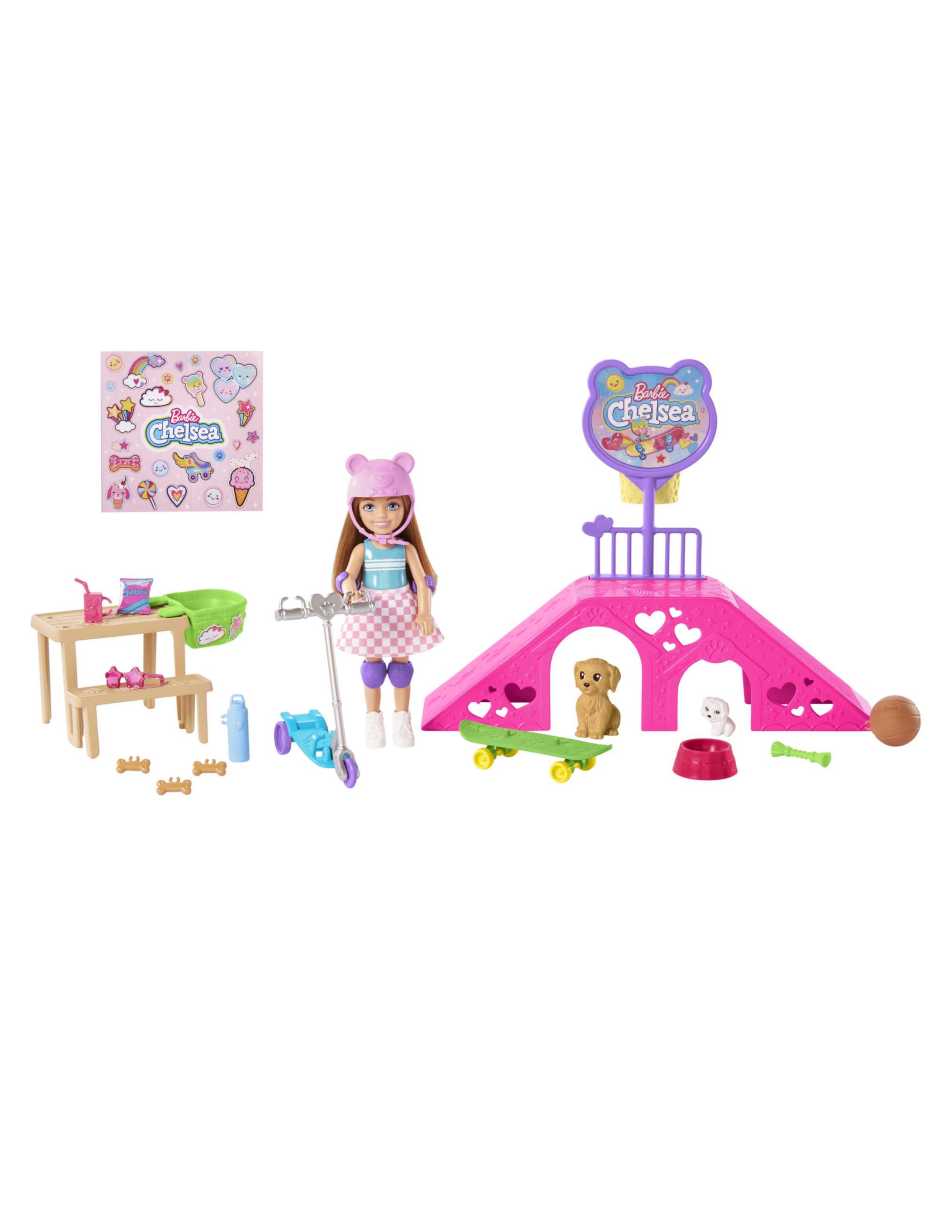 Set Chelsea Pista de Patinaje Barbie