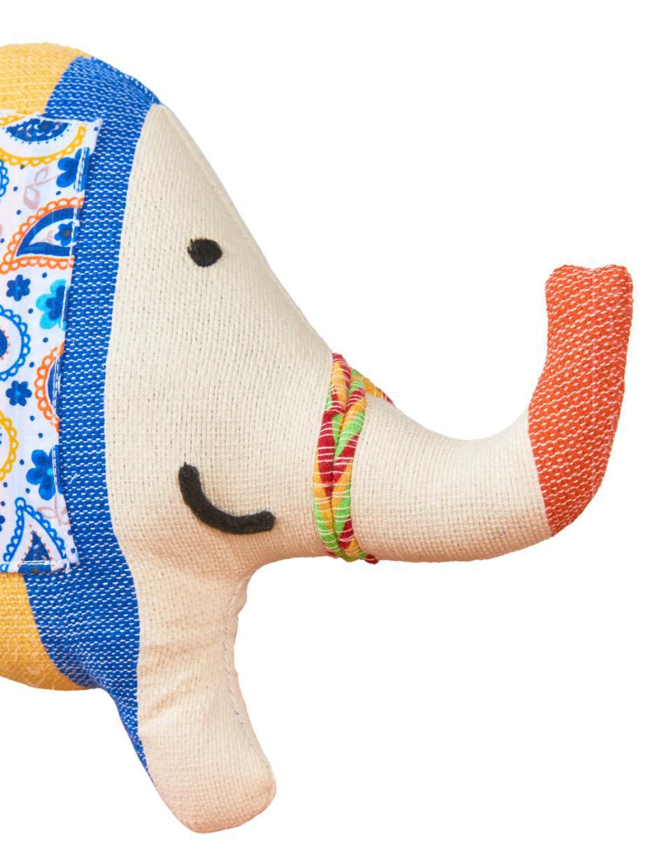 Peluche de Elefante Hecho a mano de 28 cm 4